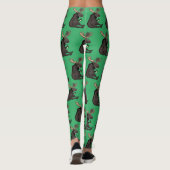 Drunken Elch Leggings (Rückseite)