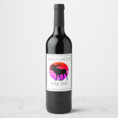 Drunken Elche Weinzeit Weinetikett (Vorderseite)