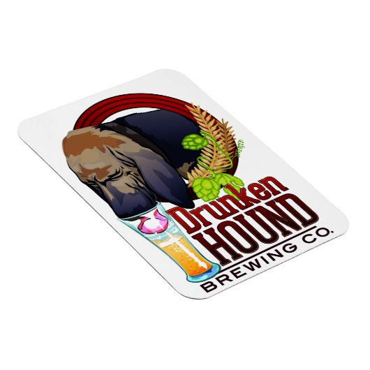Drunken Hound Brewing Co. Magnet (Rechte Seite)