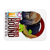 Drunken Hound Brewing Co. Magnet (Horizontal)