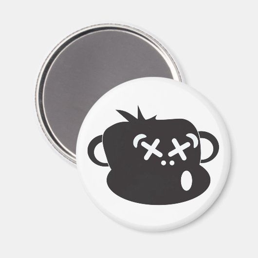 Drunken Monkey Magnet (Vorderseite/Rückseite)