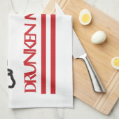 Drunken Muay Thai Geschirrtuch (Viertel Falte)