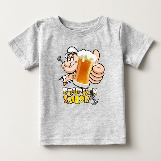 Drunken Sailor | Baby T-shirt (Vorderseite)