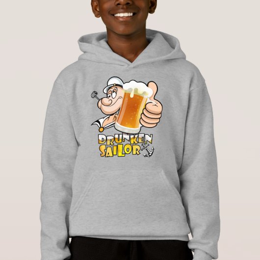 Drunken Sailor | Kids Hoodie (Vorderseite)