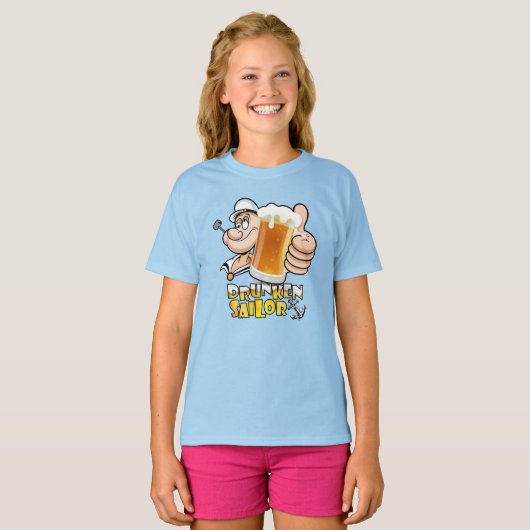 Drunken Sailor | Kinder T-Shirt (Vorne ganz)