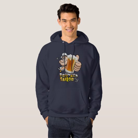 Drunken Sailor | Men Hoodie (Vorne ganz)