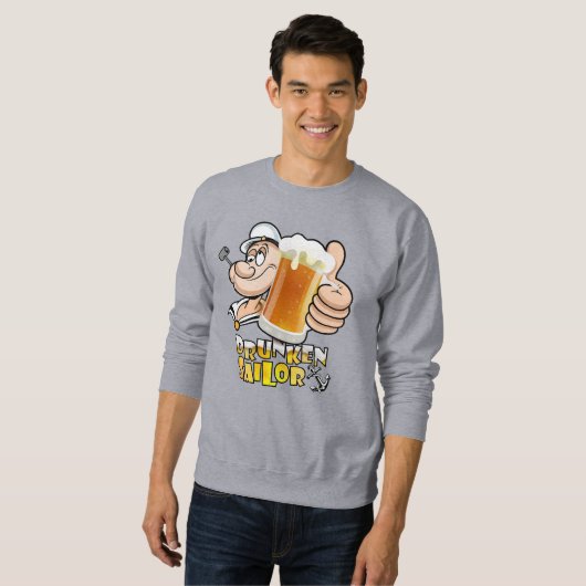 Drunken Sailor | Men Sweatshirt (Vorne ganz)