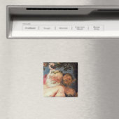 Drunken Silenus, unterstützt von Satyrs, c.1620 Magnet (In Situ (Geschirrspüler))