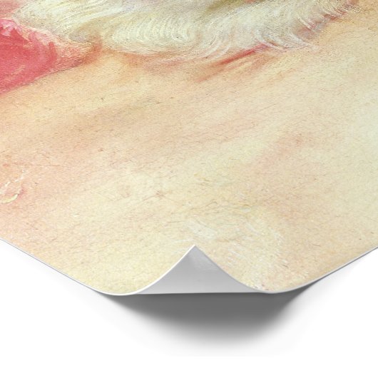 Drunken Silenus, unterstützt von Satyrs, c.1620 Poster (Ecke)