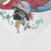 DRUNKEN SNOWMAN SEIDENPAPIER (Ausschnitt)