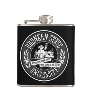 Drunken-Staat-Universität Flachmann