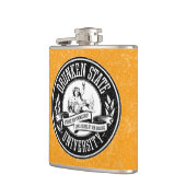 Drunken Staat Universitätsflasche Flachmann (Links)