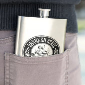 Drunken Staat University Hip Flasche Flachmann (Beispiel)