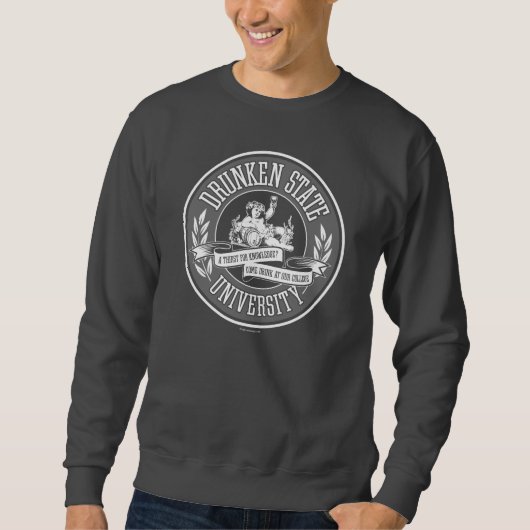 Drunken Staat University Sweatshirt (Vorderseite)
