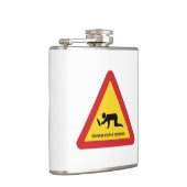 DRUNKENDE MENSCHEN ÜBERQUEREN VERKEHRSSIGN FLACHMANN (Rechts)