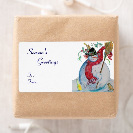 DRUNKENSNOWMAN MIT VÖGELN (Insitu)