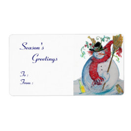 DRUNKENSNOWMAN MIT VÖGELN