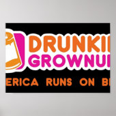 Drunkin Grownships America Version Poster (Vorne)