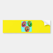 DRUNKIN PARROTS AUTOAUFKLEBER (Vorne)