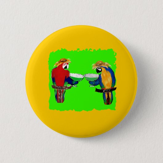 Drunkin Parrots Button (Vorderseite)