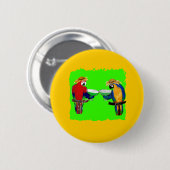 Drunkin Parrots Button (Vorne & Hinten)