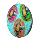 DRUNKIN PARROTS DARTSCHEIBE (Vorderseite rechts)