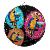 DRUNKIN PARROTS DARTSCHEIBE (vorne)