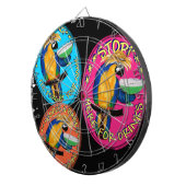 DRUNKIN PARROTS DARTSCHEIBE (Vorderseite rechts)