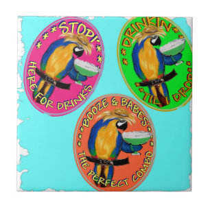 DRUNKIN PARROTS FLIESE