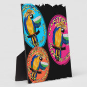 DRUNKIN PARROTS FOTOPLATTE (Seite)