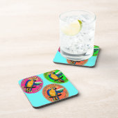 DRUNKIN PARROTS GETRÄNKEUNTERSETZER (Rechte Seite)