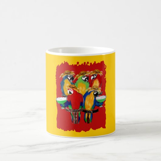 Drunkin Parrots Kaffeetasse (Mittel)