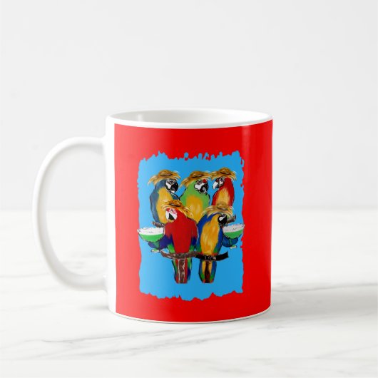 Drunkin Parrots Kaffeetasse (Links)