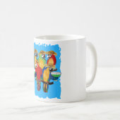 Drunkin Parrots Kaffeetasse (VorderseiteRechts)