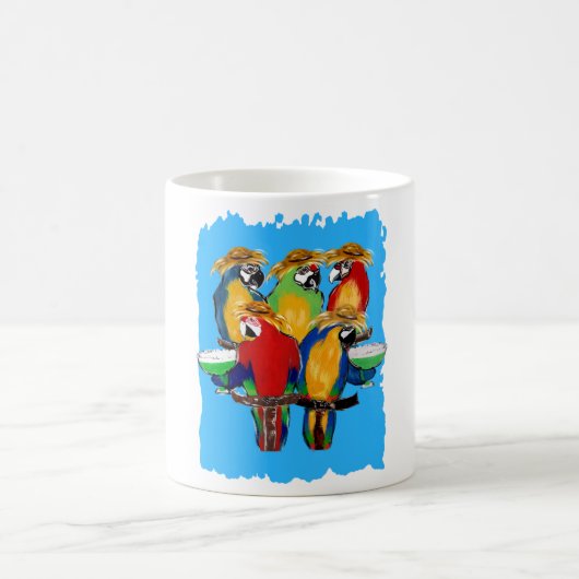 Drunkin Parrots Kaffeetasse (Mittel)