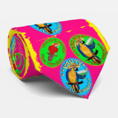 DRUNKIN PARROTS KRAWATTE (Gerollt)