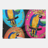 DRUNKIN PARROTS KÜCHENTUCH (Horizontal)