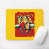 Drunkin Parrots Mousepad (Mit Mouse)