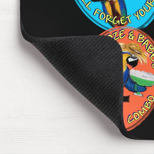 DRUNKIN PARROTS MOUSEPAD (Ecke)