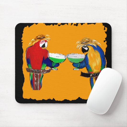 Drunkin Parrots Mousepad (Mit Mouse)