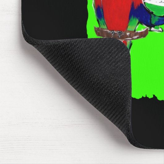 Drunkin Parrots Mousepad (Ecke)
