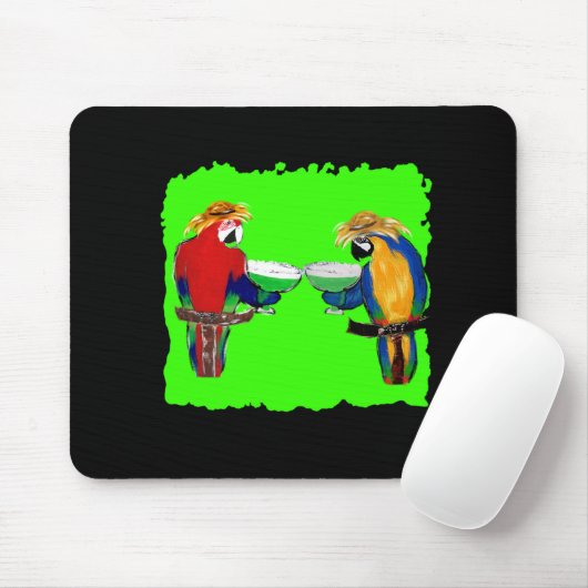 Drunkin Parrots Mousepad (Mit Mouse)
