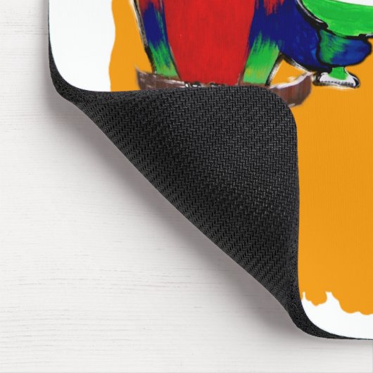 Drunkin Parrots Mousepad (Ecke)