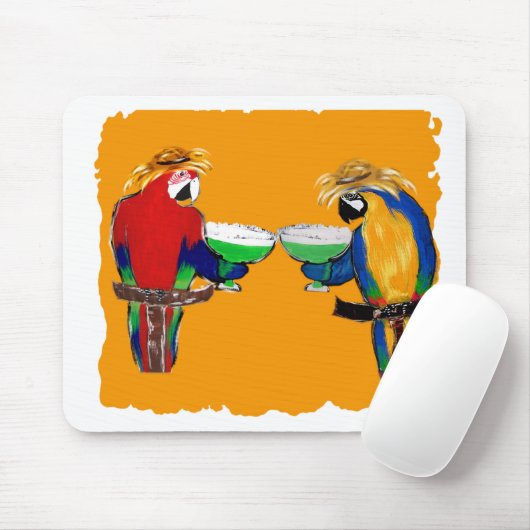 Drunkin Parrots Mousepad (Mit Mouse)
