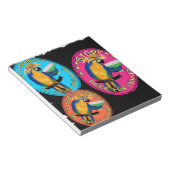 DRUNKIN PARROTS NOTIZBLOCK (angewinkelt)