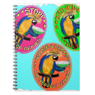 DRUNKIN PARROTS NOTIZBLOCK