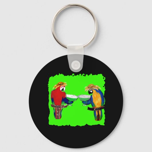 Drunkin Parrots Schlüsselanhänger (Vorderseite)