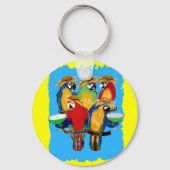 Drunkin Parrots Schlüsselanhänger (Vorderseite)