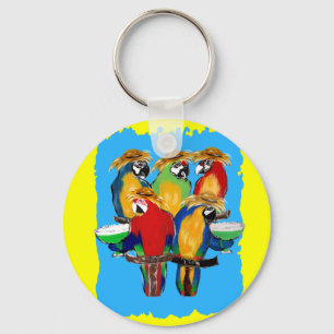 Drunkin Parrots Schlüsselanhänger