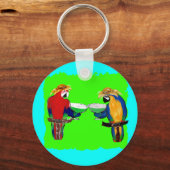 Drunkin Parrots Schlüsselanhänger (Vorderseite)
